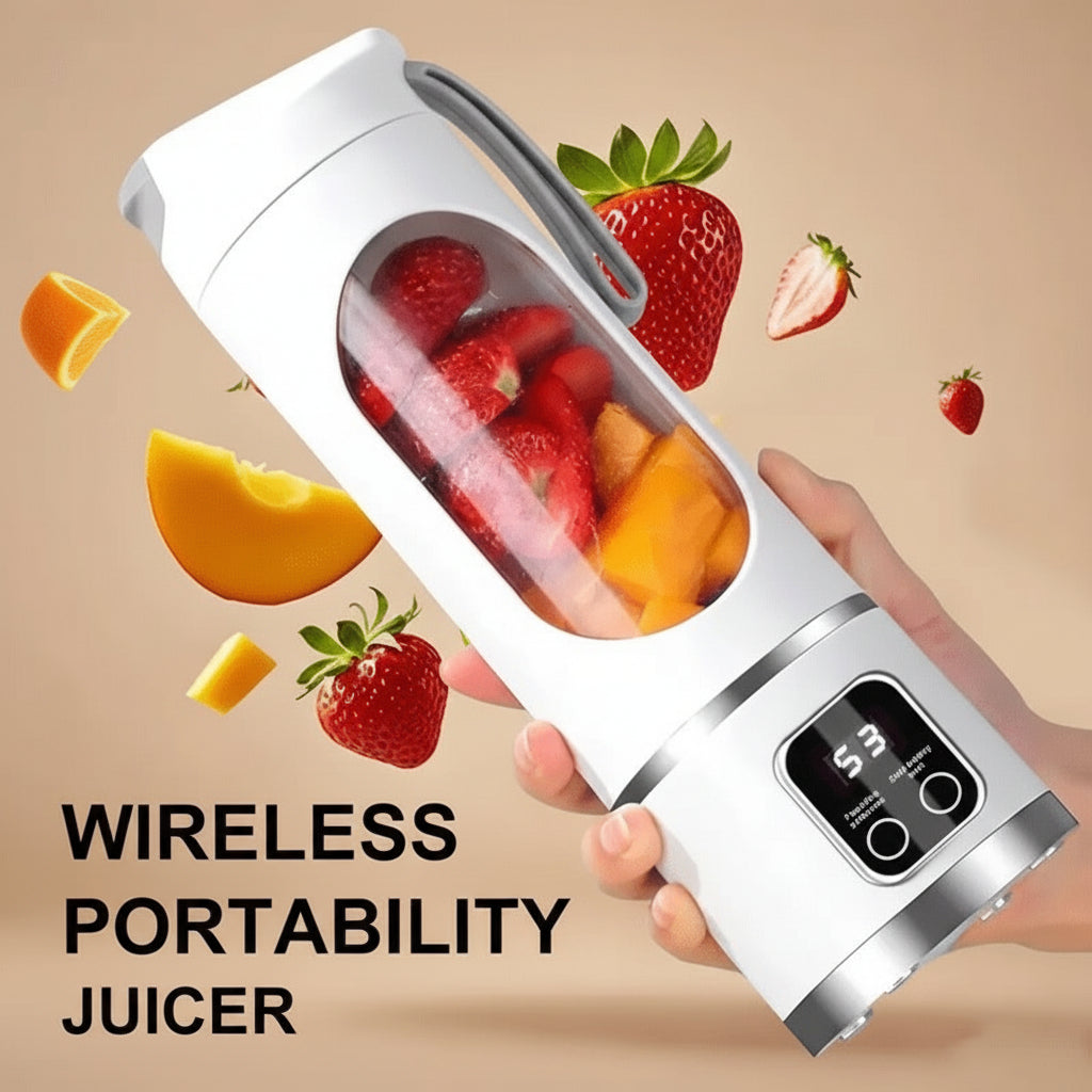 On-the-Go Blender | Rechargeable Smoothie Maker for Instant Drinks