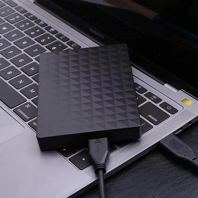 8TB Slimline External Drive | Fast USB 3.0 Data Storage