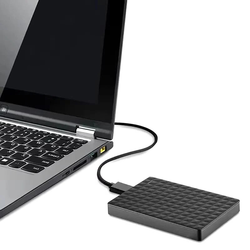 8TB Slimline External Drive | Fast USB 3.0 Data Storage