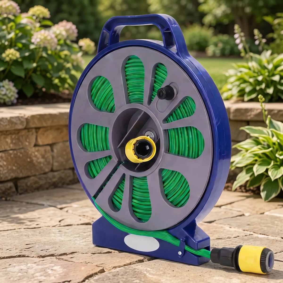 Garden Hose Reel for Easy Portability