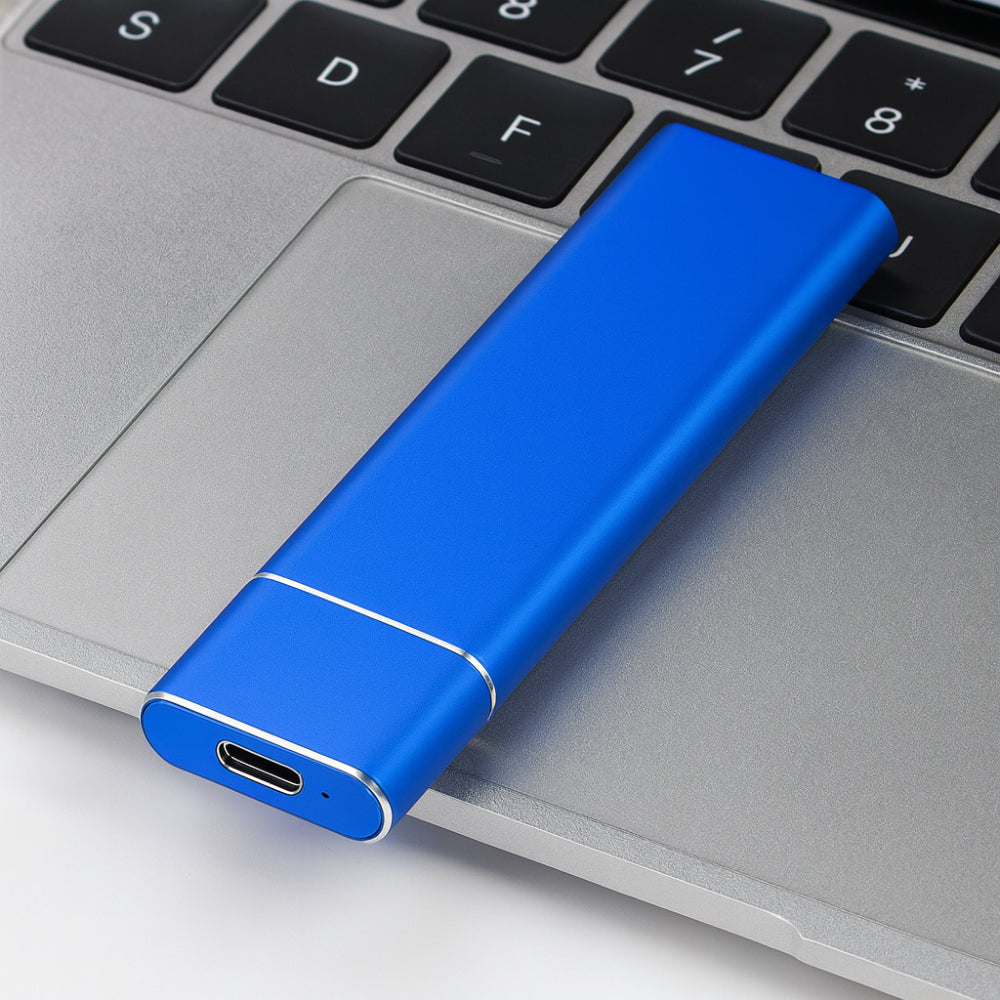 Sleek 500GB External Storage Drive with USB 3.2 Speed