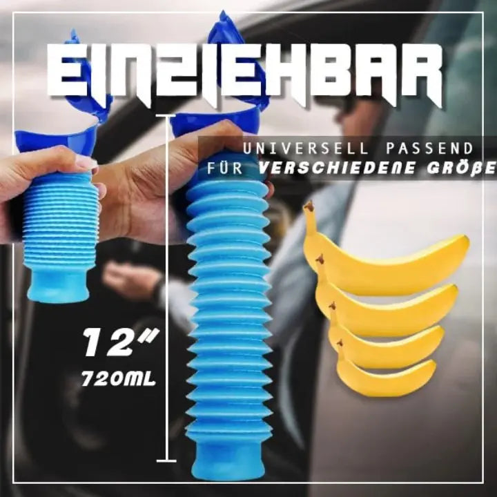 Travel-Friendly Men's Urinal with Leak-Resistant Design
