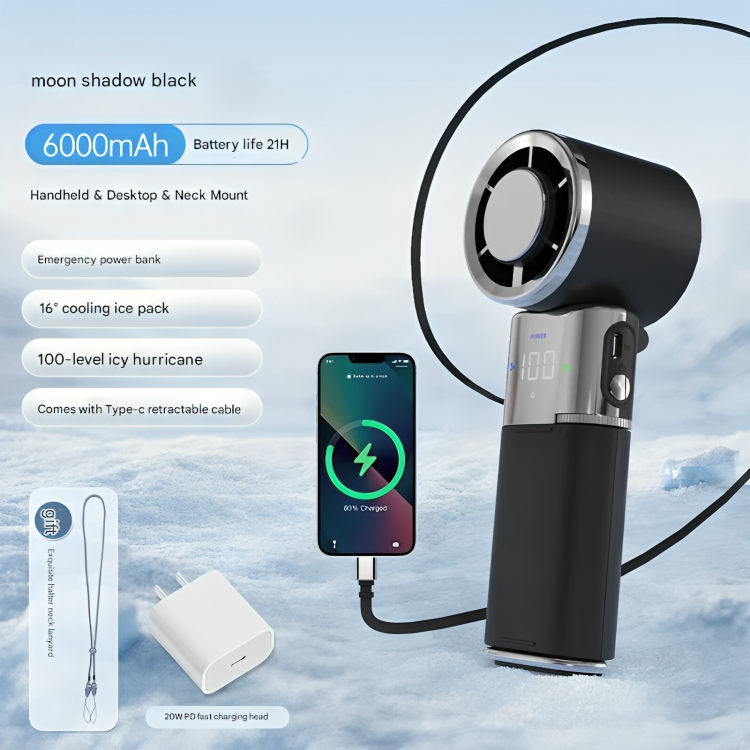 Rechargeable Handheld Fan | Versatile Personal Breeze Maker