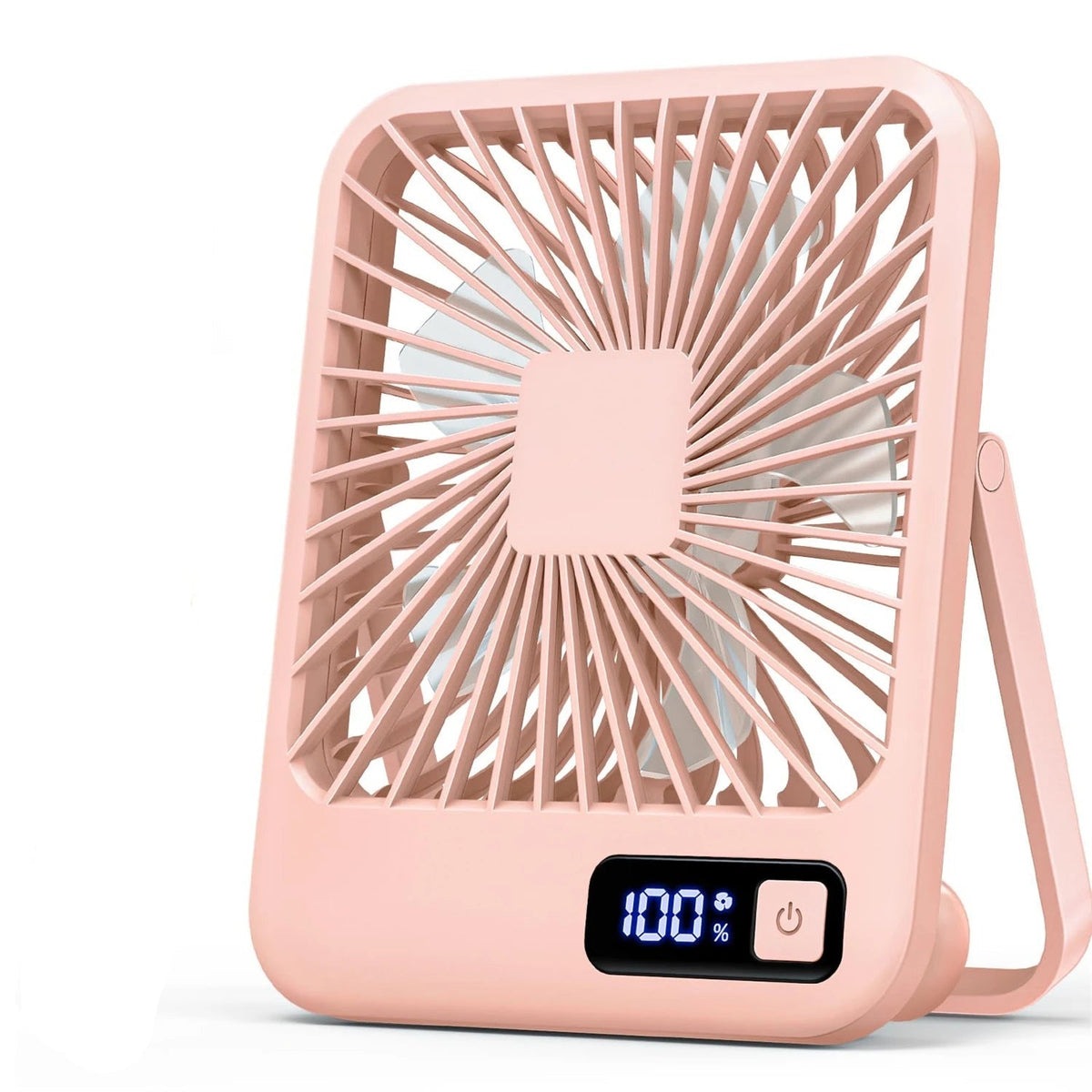 Compact Cordless USB Table Fan with Adjustable Speeds