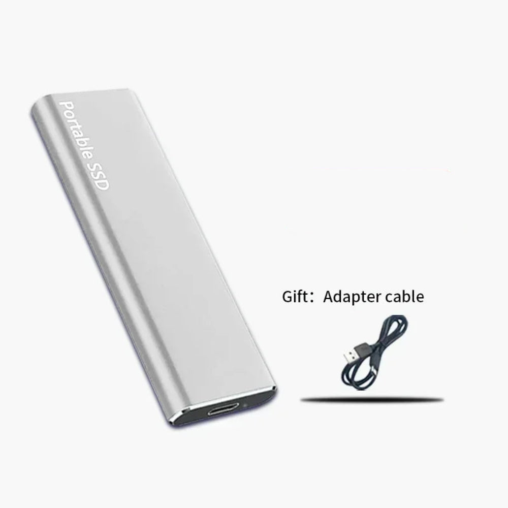 Ultra-Slim Portable SSD: Rapid USB 3.2 Data Storage Solution