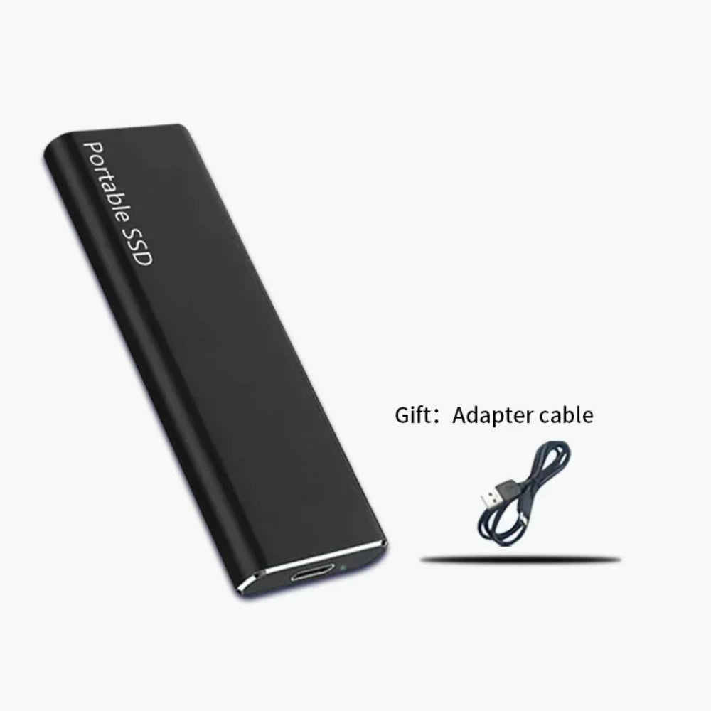 Ultra-Slim Portable SSD: Rapid USB 3.2 Data Storage Solution