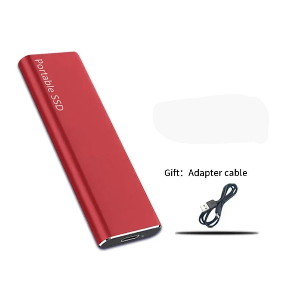Ultra-Slim Portable SSD: Rapid USB 3.2 Data Storage Solution