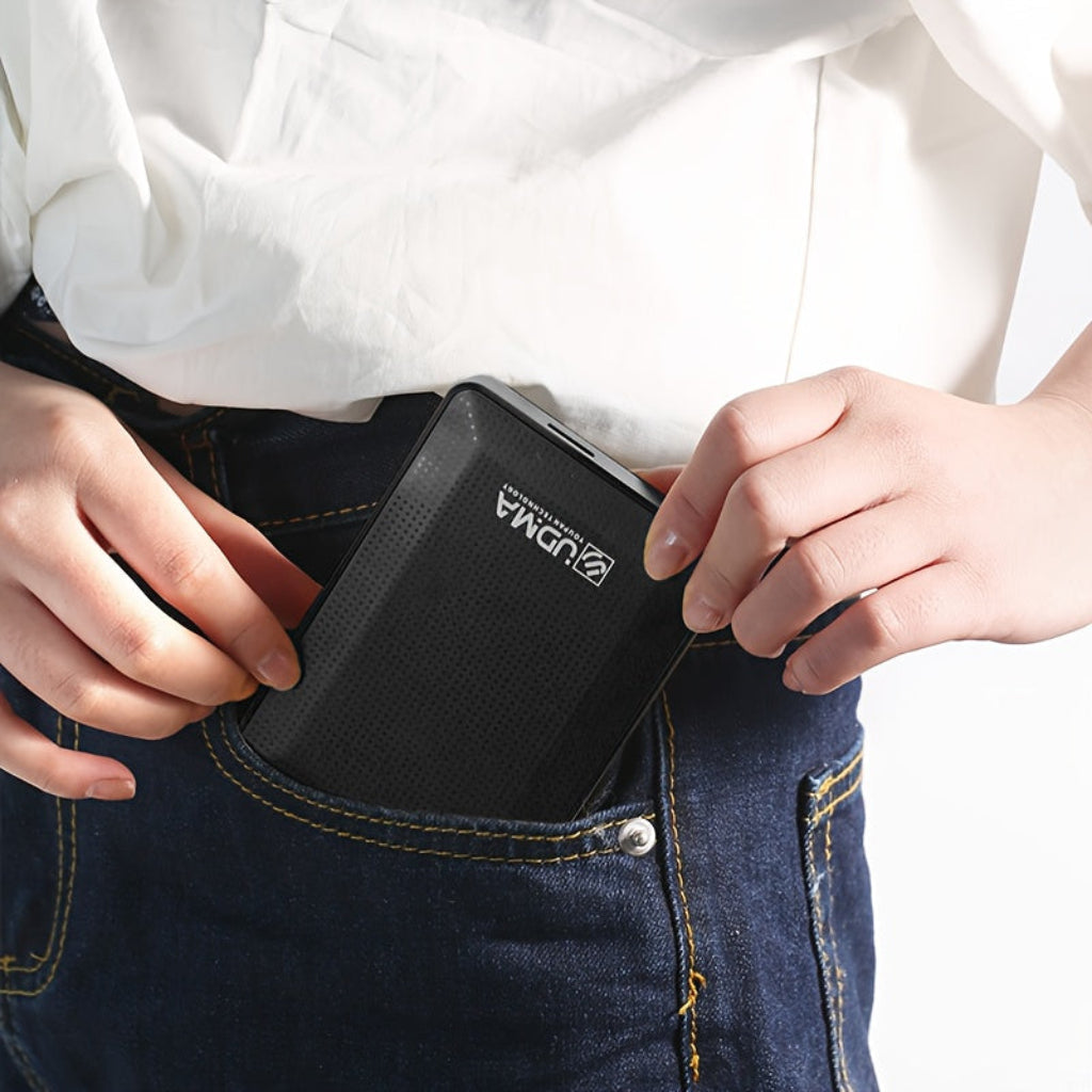 Ultra-Slim External SSD for Seamless File Storage & Transfer