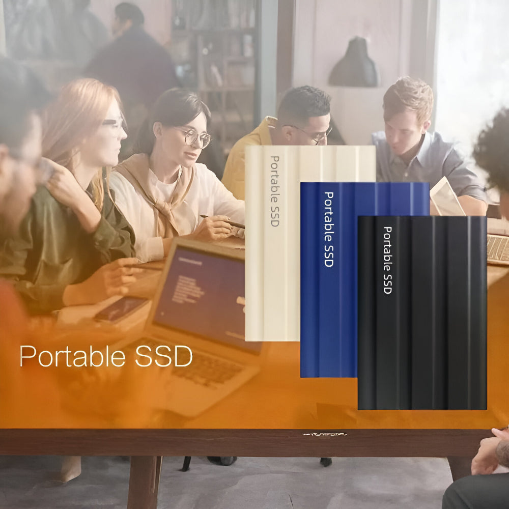 High-Speed External Solid State Drive with Metal Protection