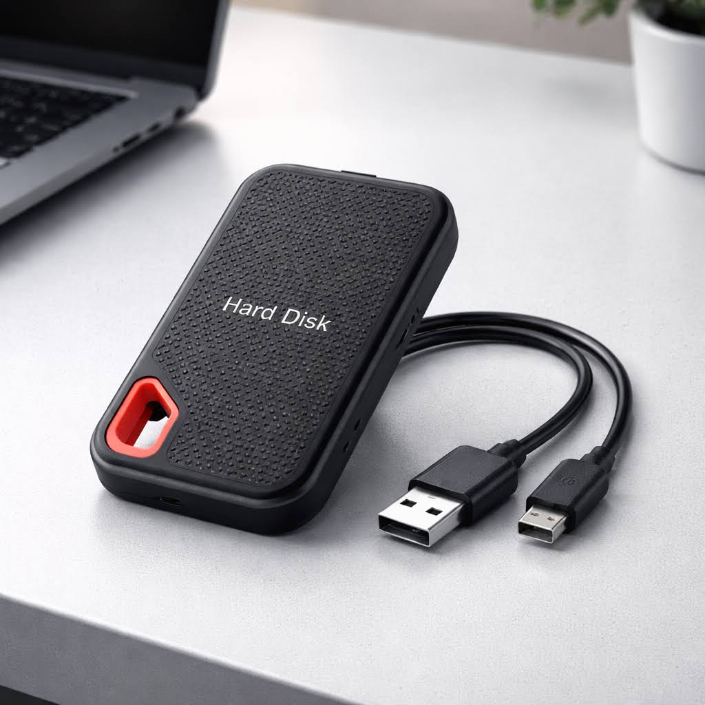 Compact High-Speed External SSD for Effortless Storage
