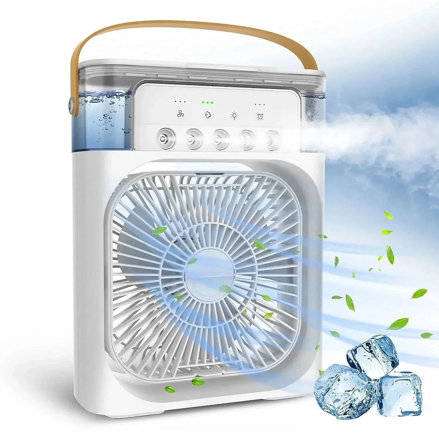 Compact USB Desk Fan for Personal Cooling