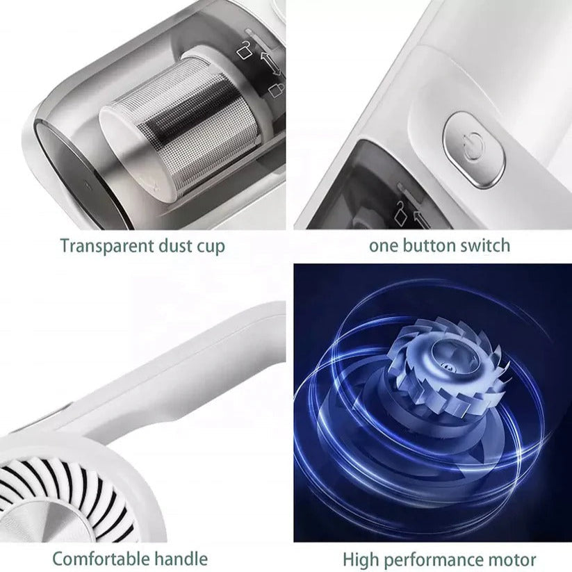 Compact UV Upholstery Cleaner for Deep Allergy Relief