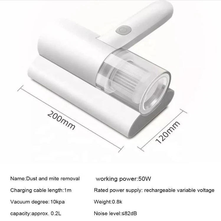 Compact UV Upholstery Cleaner for Deep Allergy Relief
