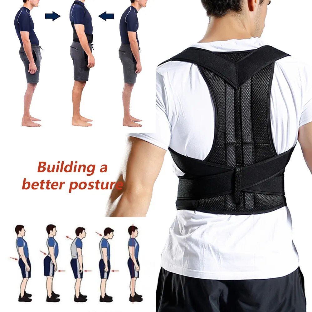 ErgoAlign Back Support | Adjustable Comfort Brace for Posture