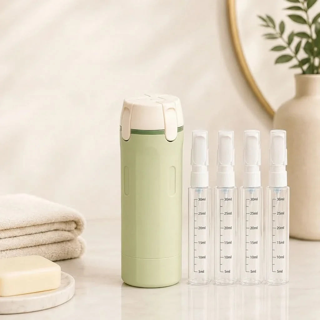 VersaBottle – Multi-Compartment Travel Dispenser