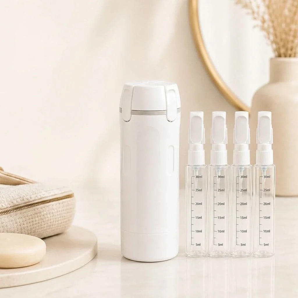 VersaBottle – Multi-Compartment Travel Dispenser