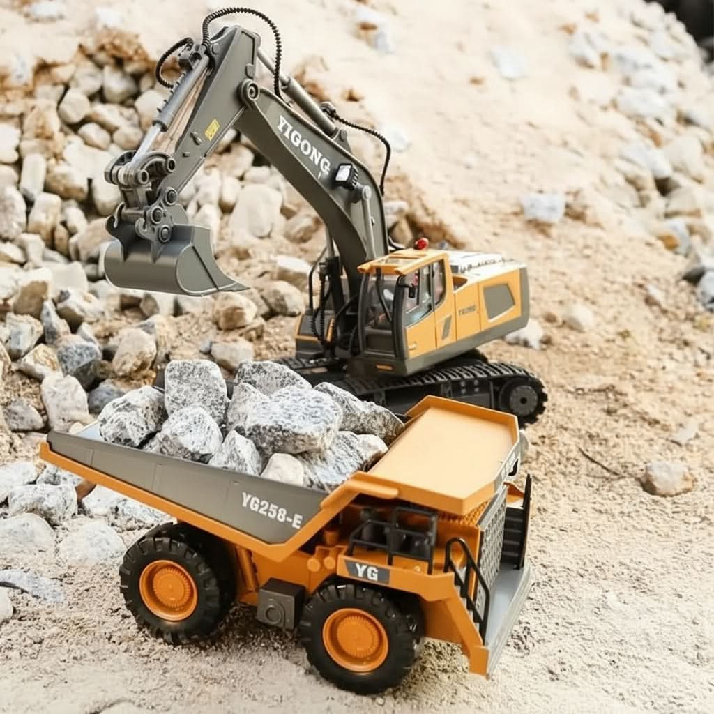 Excavator Pro – Remote-Controlled Digging Machine for Kids