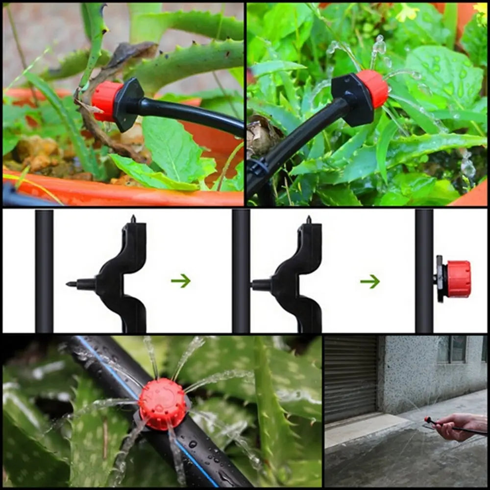 Precision Plant Watering Drippers - 100-Pack for Efficient Irrigation