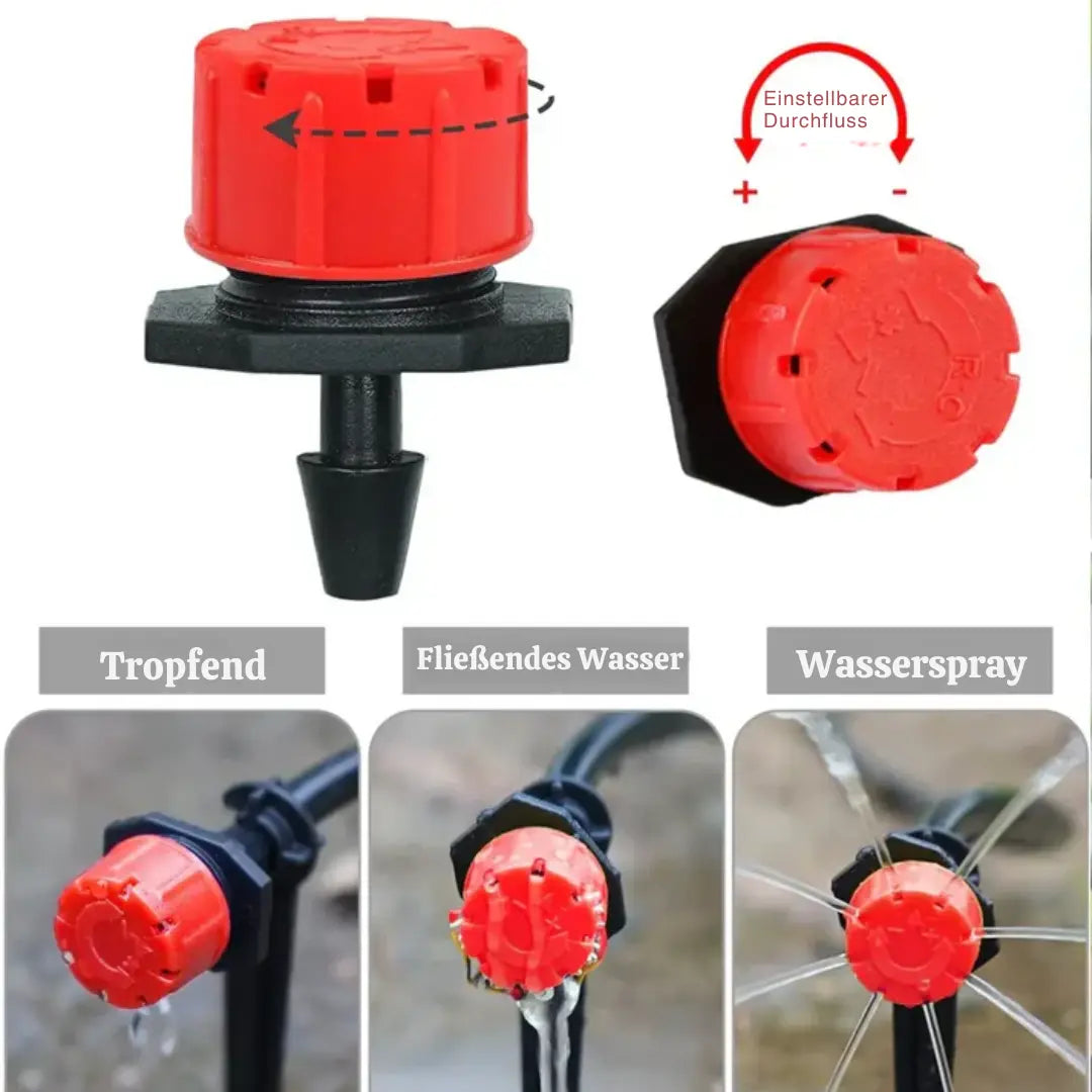 Precision Plant Watering Drippers - 100-Pack for Efficient Irrigation