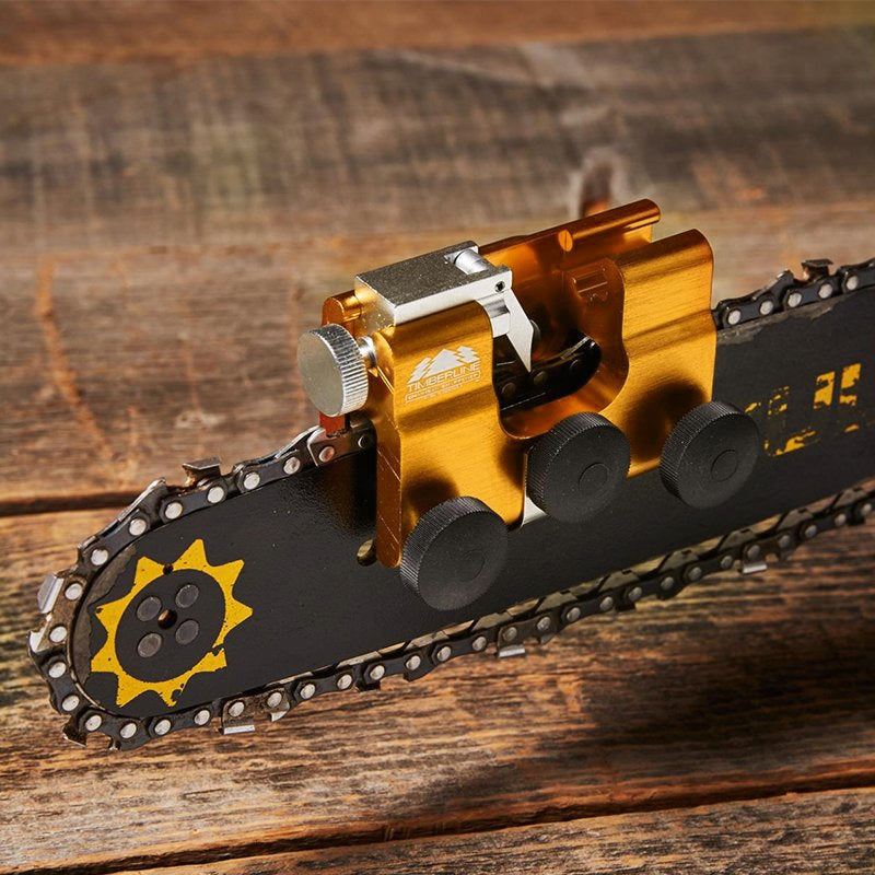 Ultimate Chainsaw Chain Sharpener with Quick-Fit Clamp System
