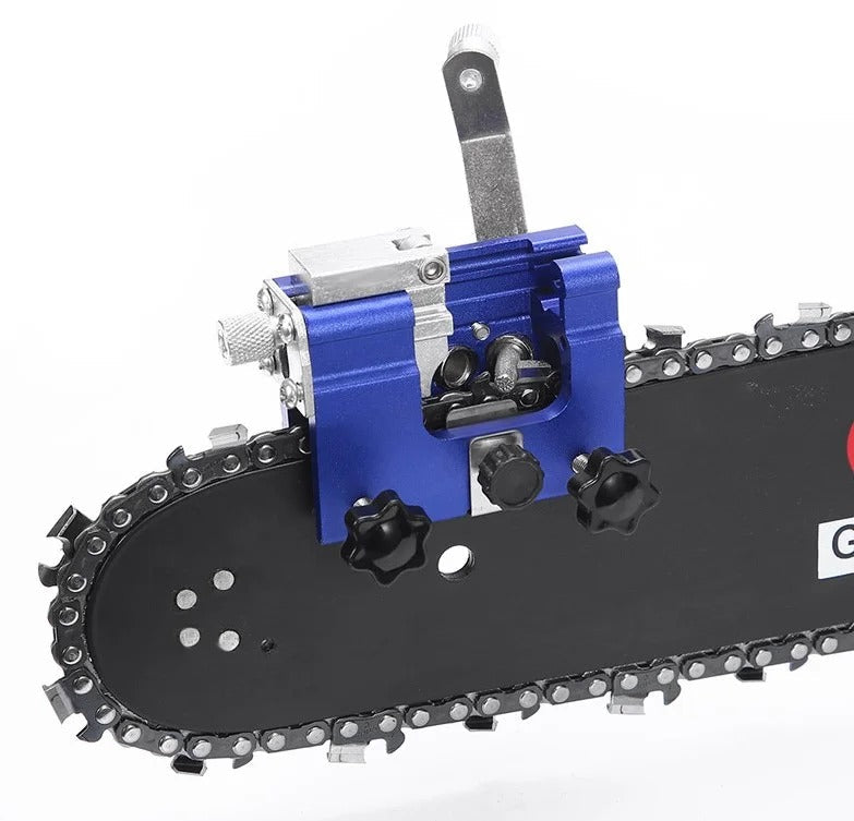 Ultimate Chainsaw Chain Sharpener with Quick-Fit Clamp System