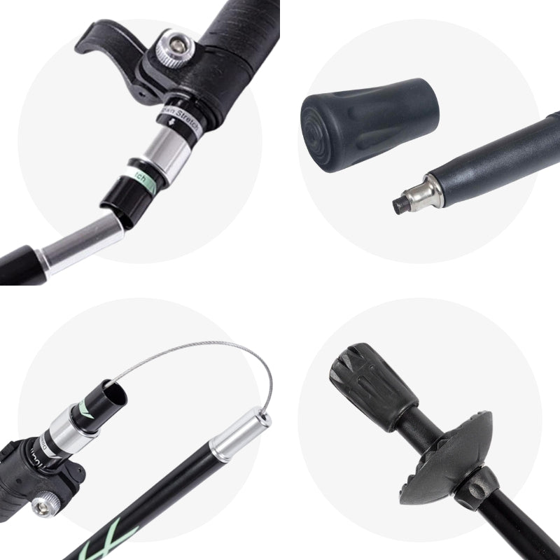 Compact All-Terrain Folding Trekking Pole