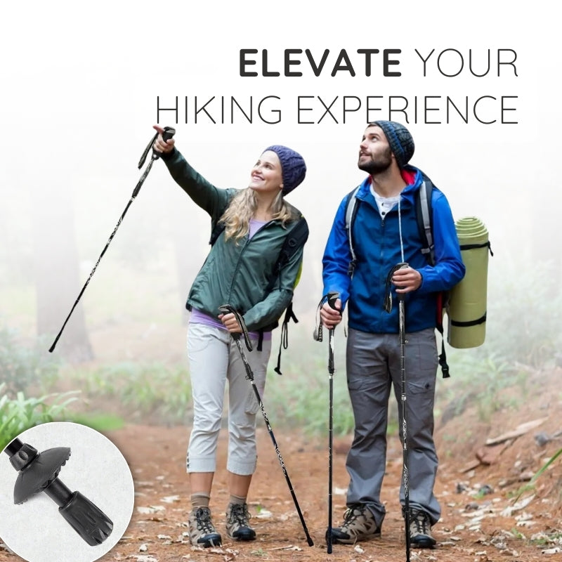 Compact All-Terrain Folding Trekking Pole