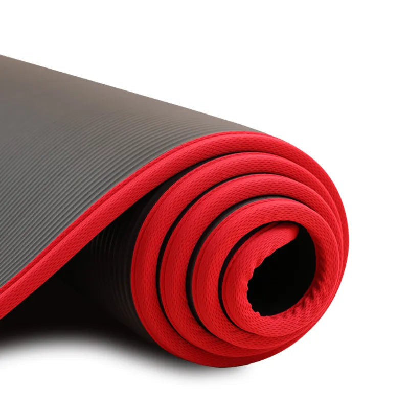 Luxurious Non-Slip Fitness Mat | 10mm Cushion for Comfort