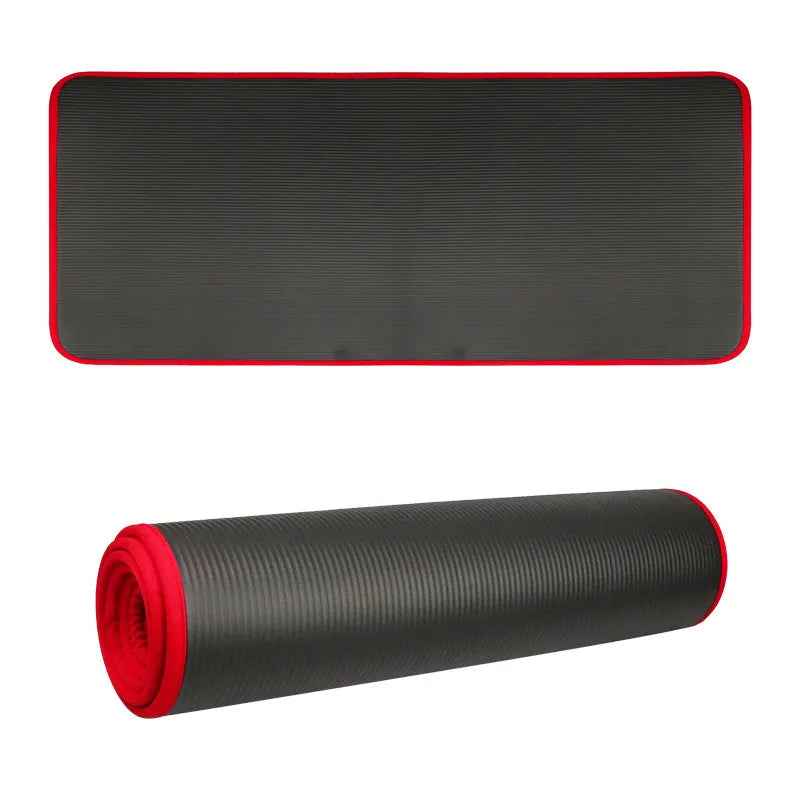 Luxurious Non-Slip Fitness Mat | 10mm Cushion for Comfort