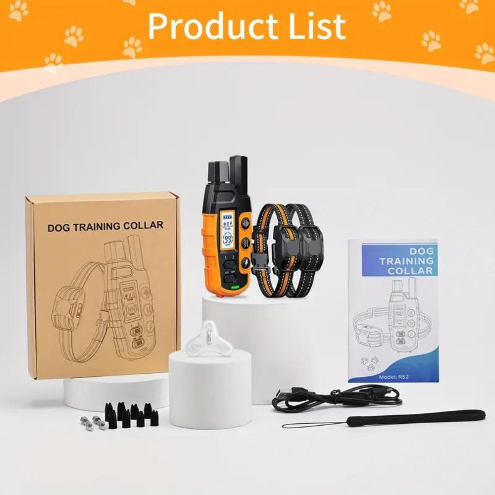 SmartPaws | Customizable Dog Training Collar with Waterproof Feature