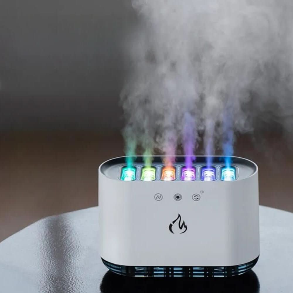 AquaGlow 900ml Ultrasonic Humidifier with Voice Activation