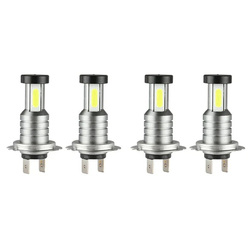 Illuminate Your Ride with the Ultimate 4-Pack H7 LED Headlight Set