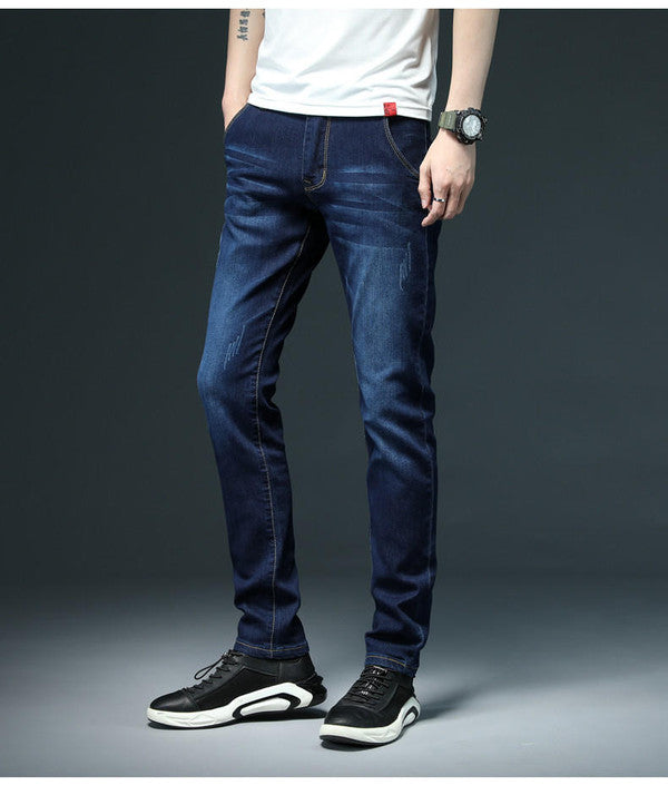 Tailored Stretch Denim Trousers for Every Occasion