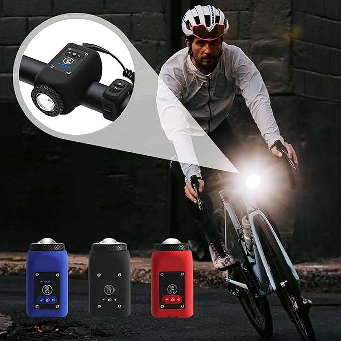 All-in-One Bicycle Light and Horn System