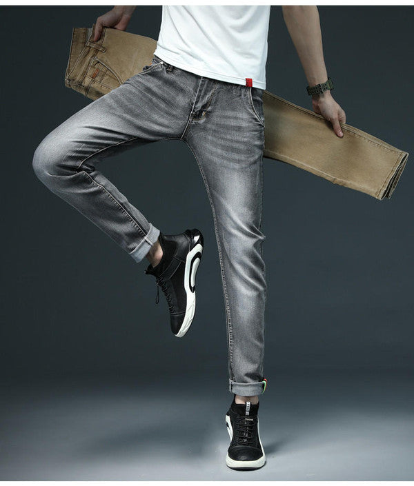 Tailored Stretch Denim Trousers for Every Occasion