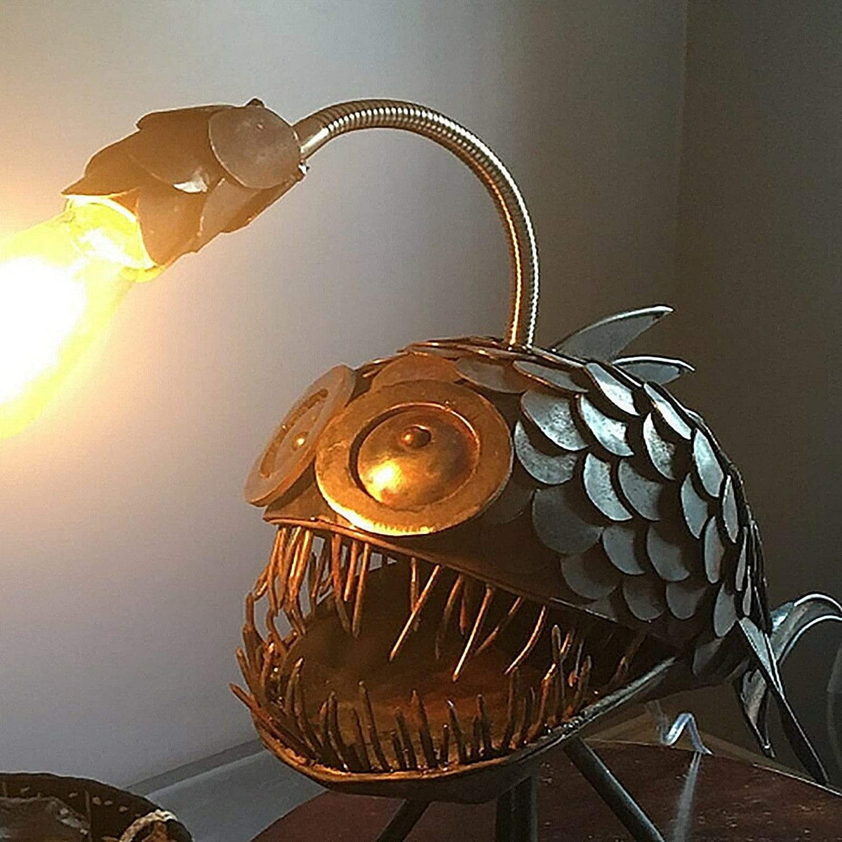 Mysterious Depths Desk Light – Unique Ocean-Inspired Decor