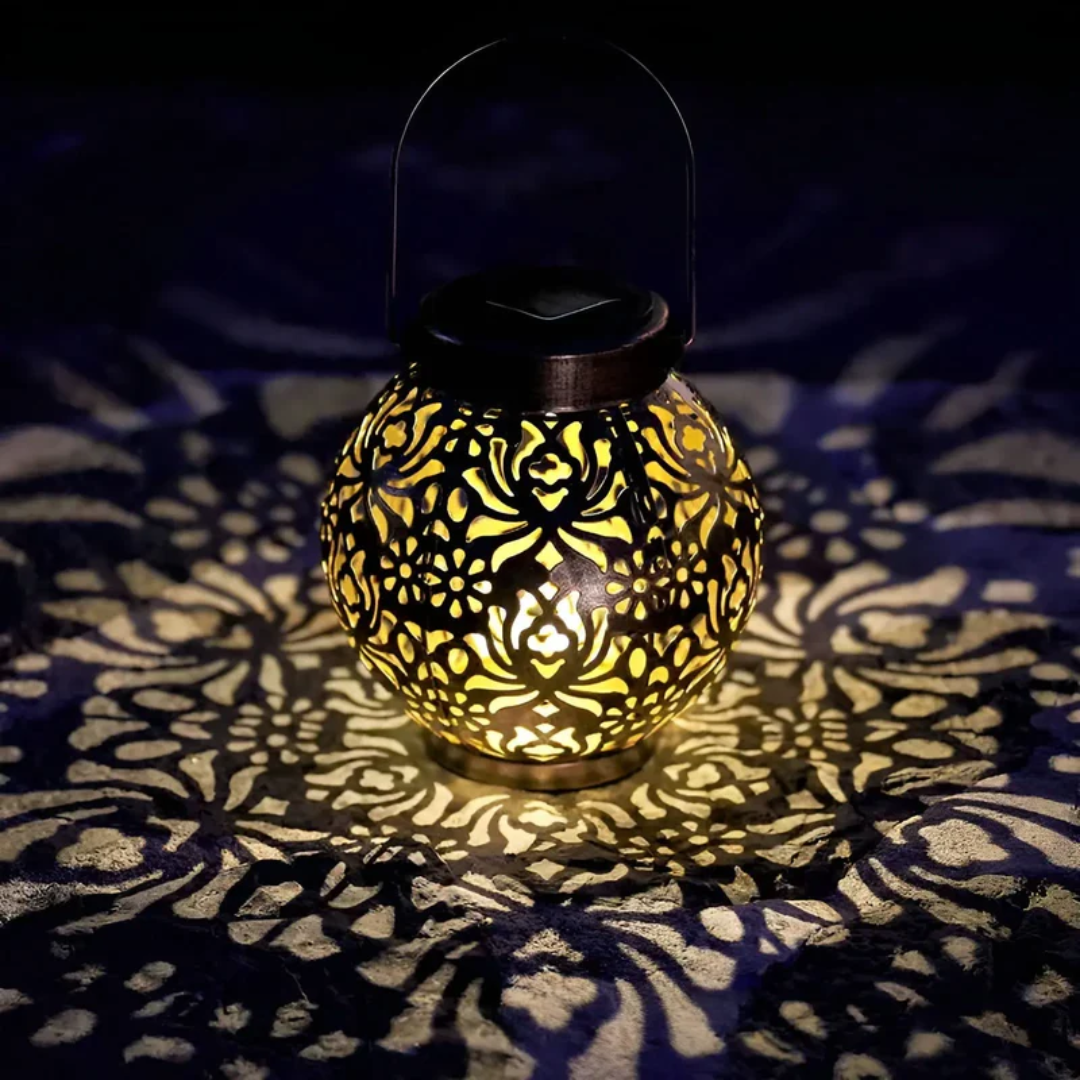 All-Weather Solar Hanging Light for Outdoor Spaces