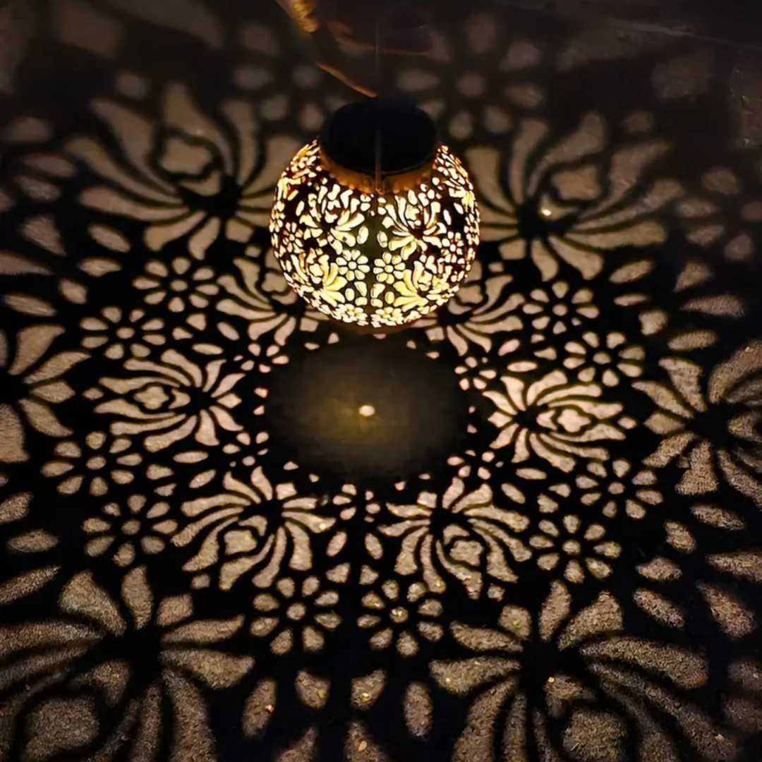 All-Weather Solar Hanging Light for Outdoor Spaces