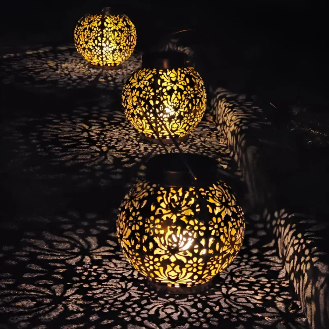 All-Weather Solar Hanging Light for Outdoor Spaces