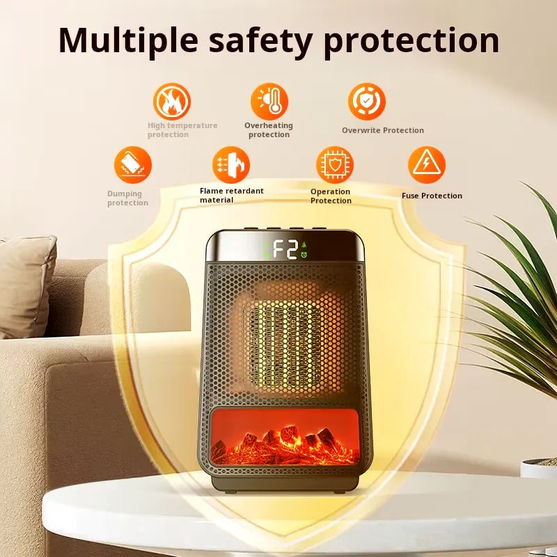 RapidHeat Eco-Friendly Electric Heater - Compact & Efficient