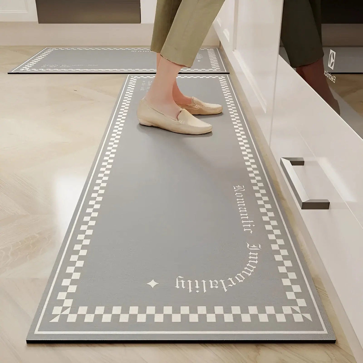 Durable Non-Slip Kitchen Mat with Quick-Dry Surface
