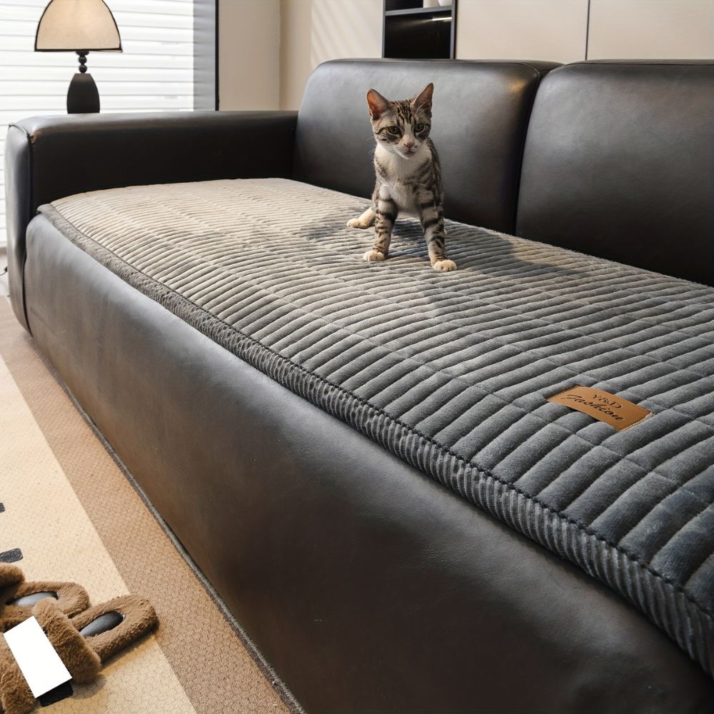 Sofa Shield - Washable Quilted Slipcover for Ultimate Protection