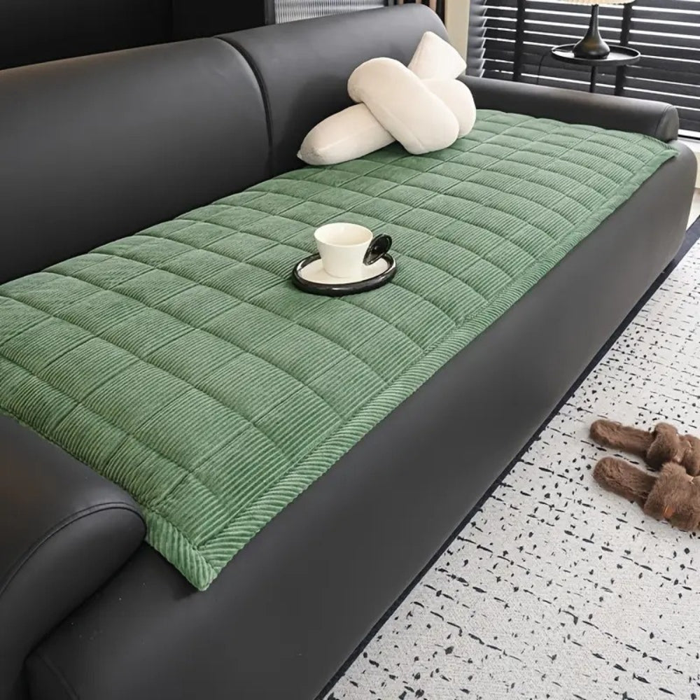 Protective Sofa Blanket – Soft Microfiber with Grip Base