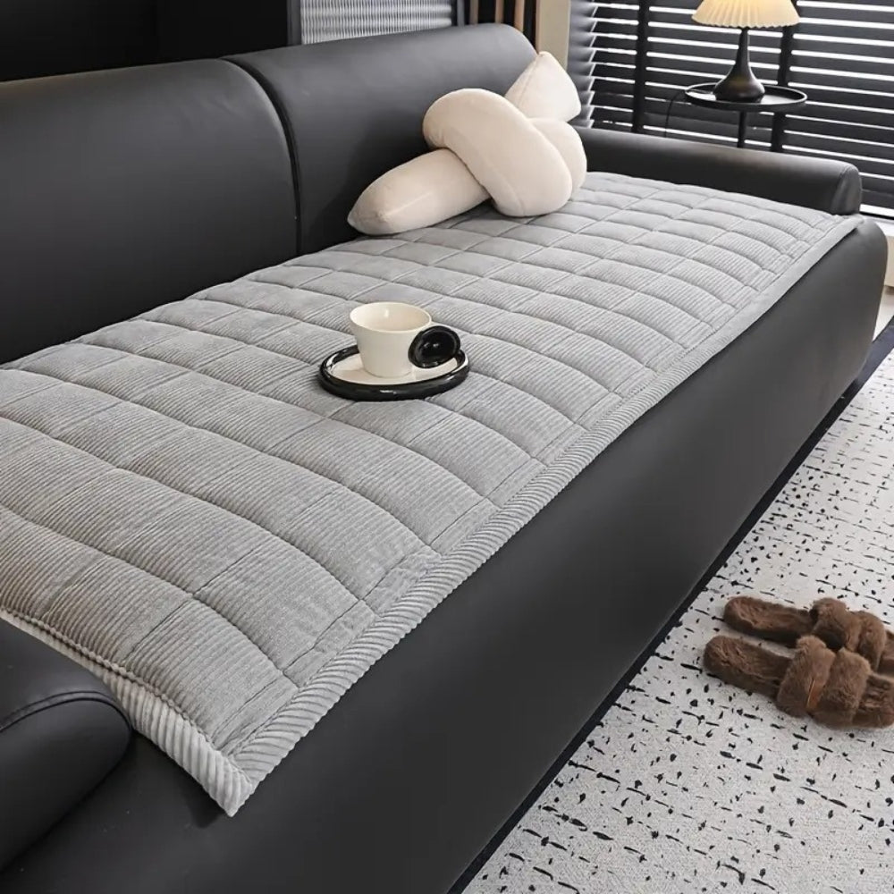 Protective Sofa Blanket – Soft Microfiber with Grip Base