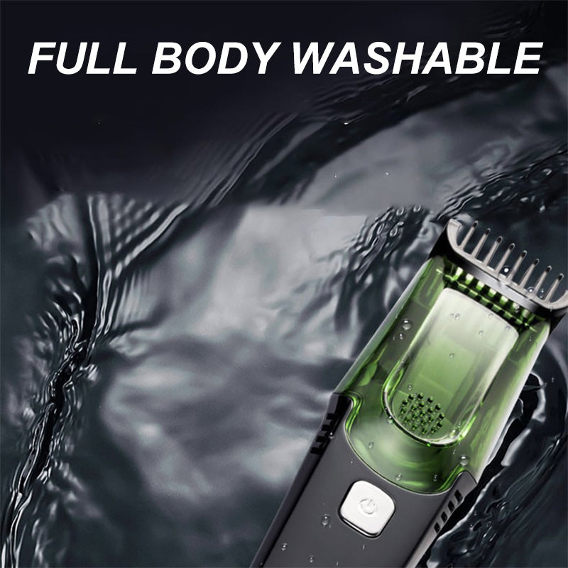 Precision Grooming Beard Trimmer with Vacuum System