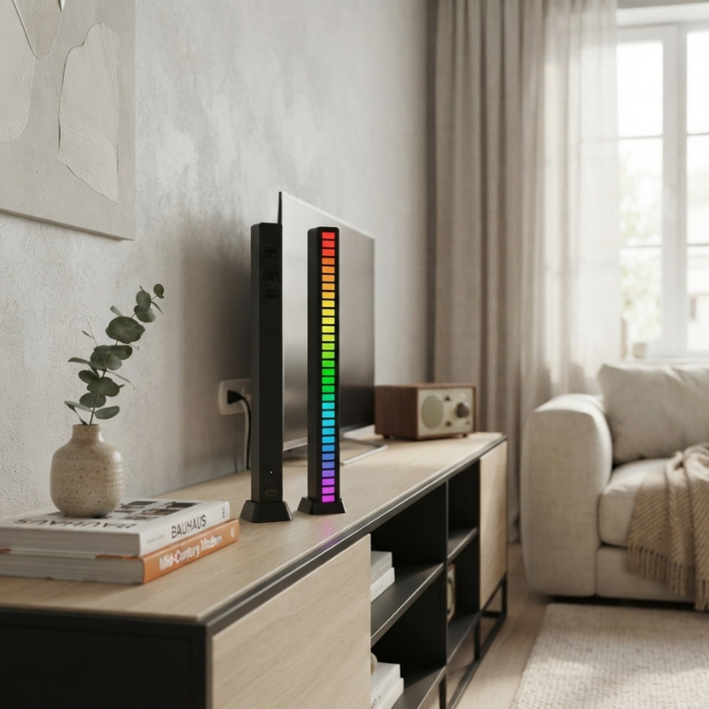 Dynamic Color Sync LED Light Bar for Music and Gaming