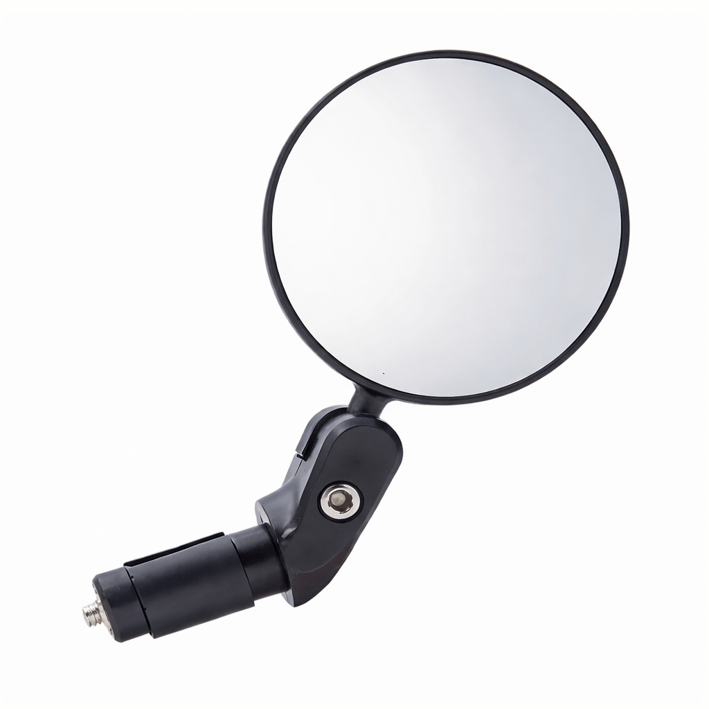 VisionGuard – Adjustable Wide-Angle Rearview Mirror for Cyclists