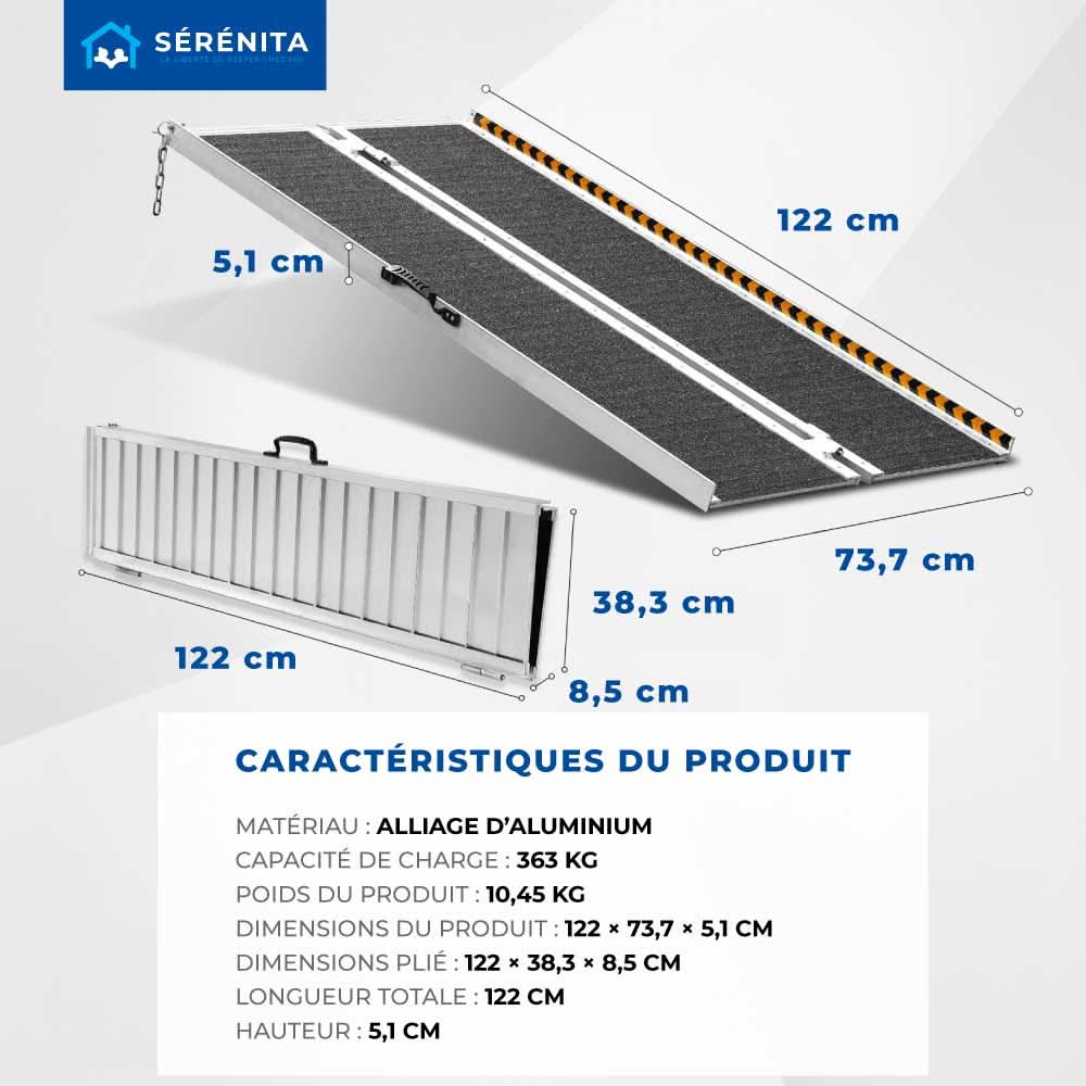 EasyMove – Compact Foldable Access Ramp for Seamless Mobility
