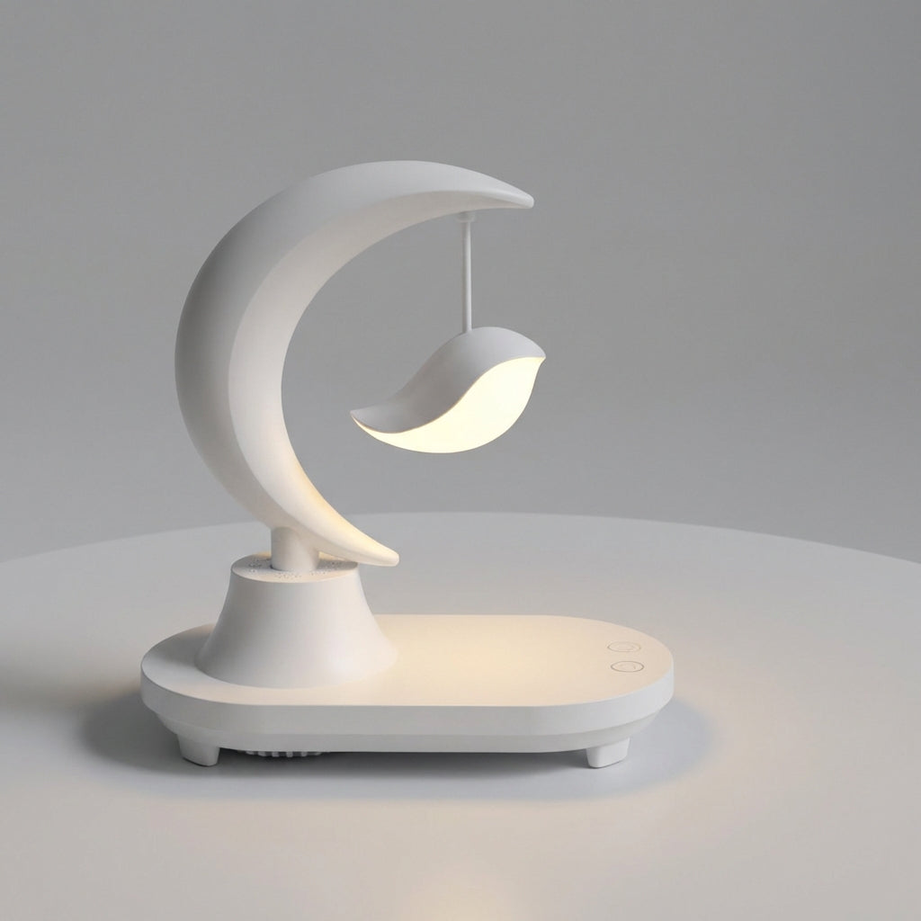 Bluetooth Bedside Lamp with Rechargeable Battery