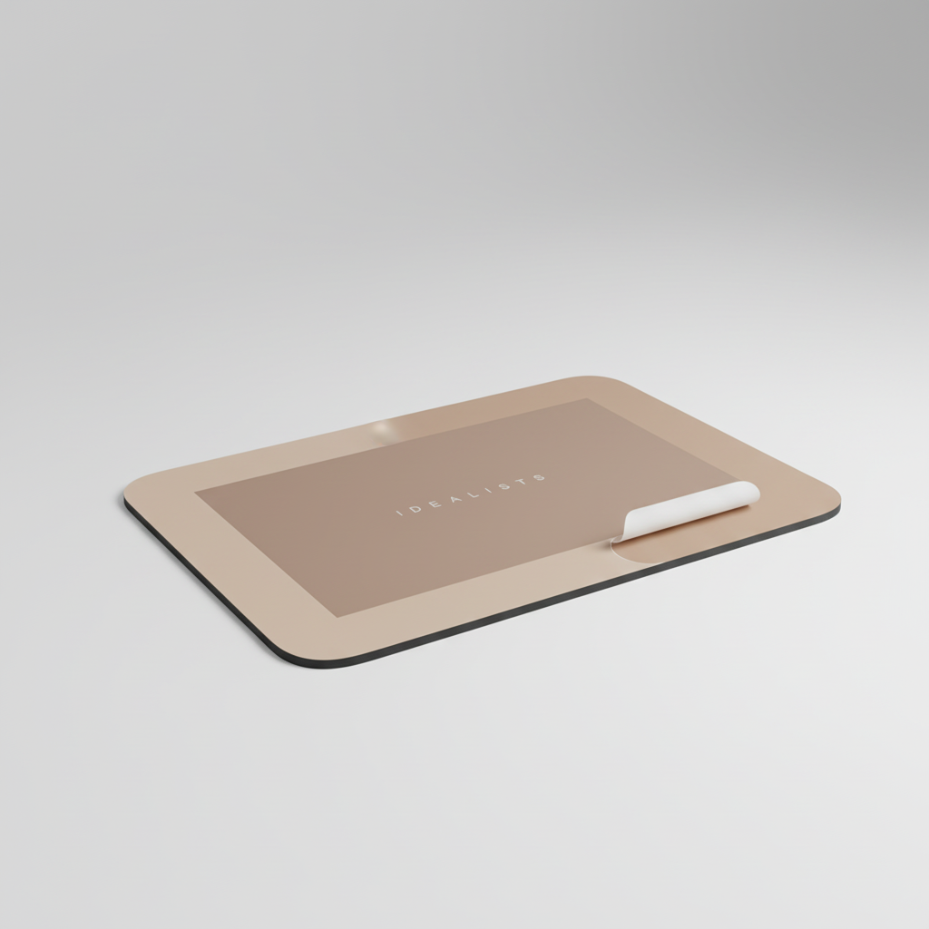 Non-Slip Rectangular Bath Mat for Safe Showering